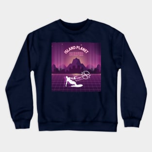 Island Planet Surfer Crewneck Sweatshirt